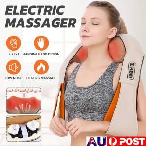 Masazer Šiacu Shiatsu Za Cijelo Tijelo Vrat Masaza Narandzasti