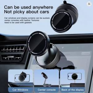 Metalni Auto Drzac Za Mobitel Telefon Nosac Vakumski Vakuumski