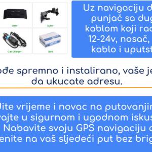 NAJBOLJA Auto Kamijonska Navigacija Gps Mape Za Kamion 7 INCI