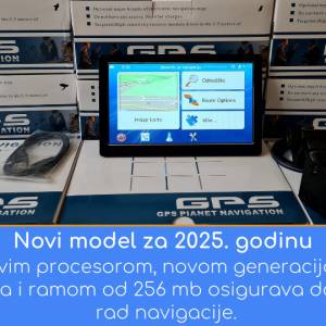 NAJBOLJA Auto Kamijonska Navigacija Gps Mape Za Kamion 7 INCI