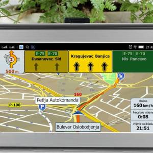 NAJBOLJA Auto Kamijonska Navigacija Gps Mape Za Kamion 7 INCI