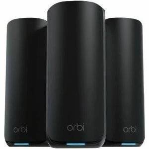 NETGEAR Orbi 870 Tri-Band WiFi 7 Mesh black 3pcs