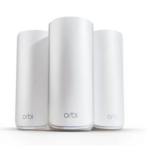 NETGEAR Orbi 870 Tri-Band WiFi 7 Mesh white 3pcs