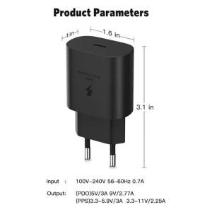 ORIGINAL Samsung 25W Adapter Punjac A35 A54 A55 S22 S23 S24 S25