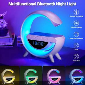RGB G Lampa Bezicni Zvucnik Wifi Punjac Bezicno Punjenje Pametna