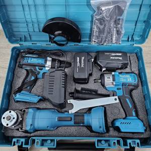 SET 3 U 1 MAKITA AKU BUSILICA ODVIJAC BRUSILICA UDARNI UDARNA
