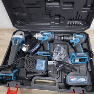 SET 3 U 1 MAKITA AKU BUSILICA ODVIJAC BRUSILICA UDARNI UDARNA