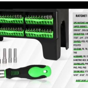 Set preciznih magnetnih odvijača 117PCS Sarafcigeri