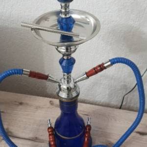 Shisha Nargila Sisa Nargile 60cm Sa Dva Crijeva NOVO U KUTIJI
