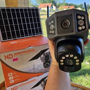Solarna Kamera Na Sim Karticu 4G Bezicna Wifi PTZ Bez WIFI Wi fi