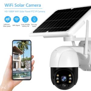 Solarna Okretna Kamera Kamere Vanjska Wifi Nadzorna