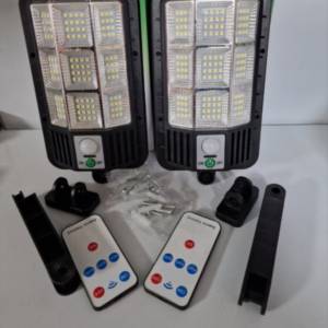 SOLARNI REFLEKTORI 250W 1+1 LED LAMPA RASVJETA REFLEKTOR