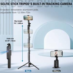 Tripod Za Telefon Mobitel Drzac Nosac Stativ Led Ring AI Pracenje