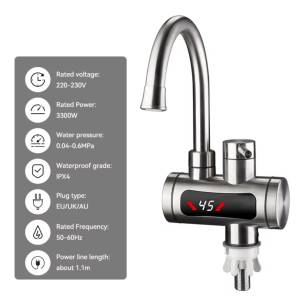 Usadna Cesma Delimano Sa Grijacem Sudoper Za Slavina Kuhinju Inox