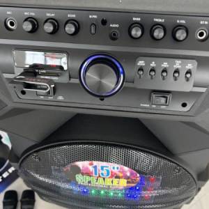 Veliki Bezicni Zvucnik 1500W Sa Mikrofonom Blutu Karaoke