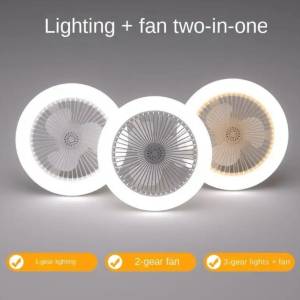 Ventilator 2u1 sa daljinskim Luster Za Ventilatori Stropni