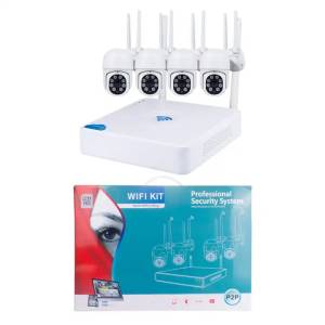 Video Nadzor Set 4 KAMERE FULL HD WIFI Wi Fi Kamera Nadzorna Za