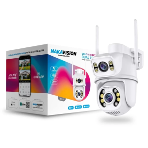 XPRO NAKAVISION C1 3+3MP IP camera 4/12mm white (4 pieces szett)
