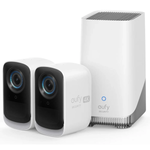 EUFY S300 eufyCam (eufyCam 3C) camera system basic stocks hub + 2