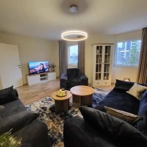 LUXUZNO OPREMLJEN TROSOBNI APARTMAN CAZIN NAJAM STAN NA DAN
