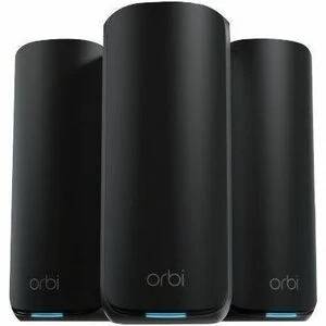 NETGEAR Orbi 870 Tri-Band WiFi 7 Mesh black 3pcs