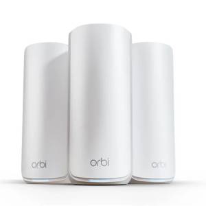 NETGEAR Orbi 870 Tri-Band WiFi 7 Mesh white 3pcs