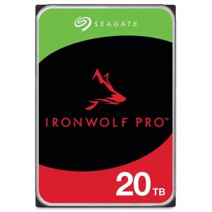 SEAGATE IronWolf Pro 20TB 3.5" 7200rpm 256MB SATA ST20000NT001