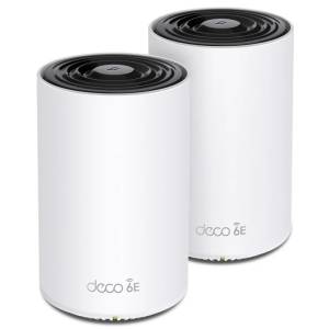 TP-LINK Deco XE75 AXE5400 Tri-Band Mesh Wi-Fi 6E System 2 pcs