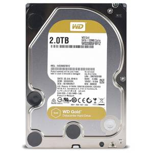 WD Gold 2TB 3.5" 7200rpm 128MB SATA WD2005FBYZ