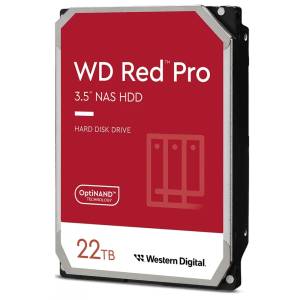 WD Red Pro 22TB 3.5" 7200rpm 512MB SATA WD221KFGX