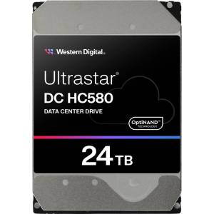 WD Ultrastar DC HC580 24TB 3.5" 7200rpm 512MB SATA WUH722424ALE6L