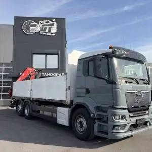 MAN TGS 26.470 6x2-4 LL CH + FASSI F235 kran, 2023 god.
